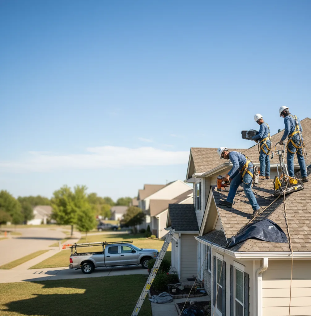 Flat Roof Repair in Decatur, IL